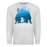 Dove Grey horizon zero dawn Premium Sweatshirt - DesigneFamous