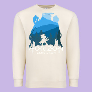 Horizon Zero Dawn Premium Sweatshirt Designed By Designefamous