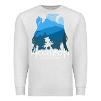 Oatmeal Heather horizon zero dawn Premium Sweatshirt - DesigneFamous