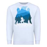 White horizon zero dawn Premium Sweatshirt - DesigneFamous