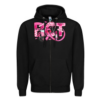 Black breast cancer pct patient care technician Zipper Hoodie - JahusDesignShop