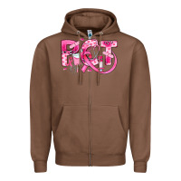 Chestnut breast cancer pct patient care technician Zipper Hoodie - JahusDesignShop