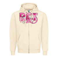 Sandshell breast cancer pct patient care technician Zipper Hoodie - JahusDesignShop