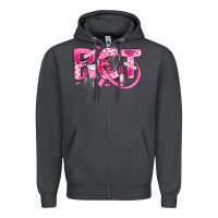 Smoke breast cancer pct patient care technician Zipper Hoodie - JahusDesignShop