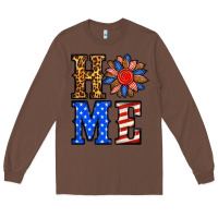 Chestnut 4th of july home Long Sleeve Tee - BundleAndBundleShop