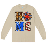 Mushroom 4th of july home Long Sleeve Tee - BundleAndBundleShop