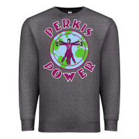 Charcoal Heather heavyweights power Premium Sweatshirt - DesigneFamous