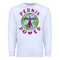 White heavyweights power Premium Sweatshirt - DesigneFamous