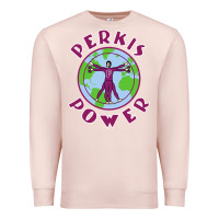 Pale Pink heavyweights power Premium Sweatshirt - DesigneFamous