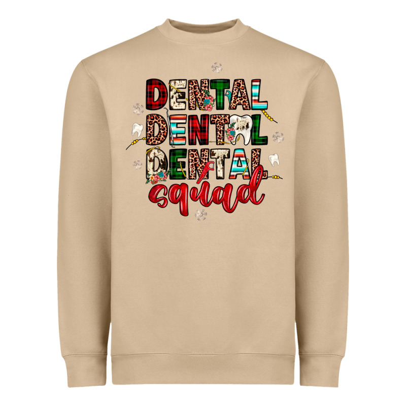 Christmas Dental Squad Heavyweight Sweatshirt by JahusDesignShop | Teevron