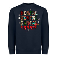 Navy Christmas dental squad Heavyweight Sweatshirt - JahusDesignShop