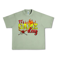 Oil Green It's Game Day Softball Urban Heavy Tee - BundleAndBundleShop