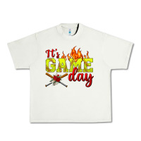 Pistachio It's Game Day Softball Urban Heavy Tee - BundleAndBundleShop