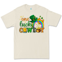 Bone One lucky cowboy St. Patricks day Premium Tee - HowdyJamesFarm
