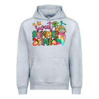 Heather Grey sweet summer time iced coffee Urban Hoodie - Jasminsmagicworld
