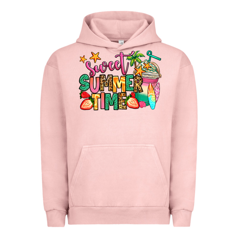 Sweet Summer Time Iced Coffee Urban Hoodie by Jasminsmagicworld | Teevron