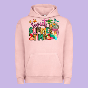 Sweet Summer Time Iced Coffee Urban Hoodie Designed By Jasminsmagicworld
