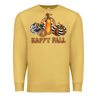 Antique Gold happy fall Premium Sweatshirt - JahusDesignShop