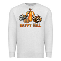 Oatmeal Heather happy fall Premium Sweatshirt - JahusDesignShop