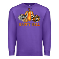Purple happy fall Premium Sweatshirt - JahusDesignShop