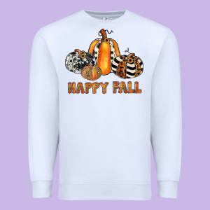 Happy Fall Premium Sweatshirt Designed By Jahusdesignshop