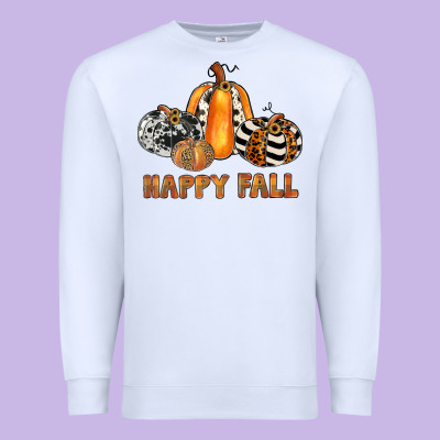 Happy Fall Premium Sweatshirt Designed By Jahusdesignshop