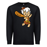 Black bamm bamm Premium Sweatshirt - DesigneFamous