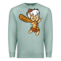 Seafoam bamm bamm Premium Sweatshirt - DesigneFamous