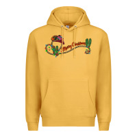 Mustard merry christmas western Premium Hoodie - CowhideDigitalArt