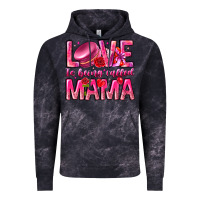 Cloud Black Love is Being Called Mama Vintage Hoodie - CowhideDigitalArt