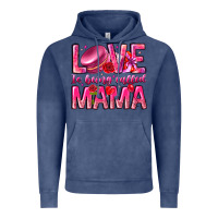 Vintage Denim Love is Being Called Mama Vintage Hoodie - CowhideDigitalArt