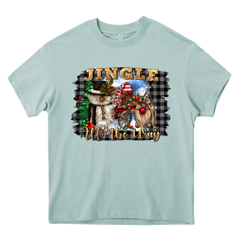 Jingle All The Way Heavy Core Tee by CowGirlArtShop | Teevron