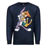Navy bugs bunny and lola bunny Premium Sweatshirt - DesigneFamous