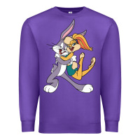 Bugs Bunny And Lola Bunny Premium Sweatshirt | Teevron