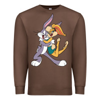 Chestnut bugs bunny and lola bunny Premium Sweatshirt - DesigneFamous