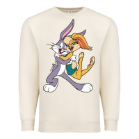 Sandshell bugs bunny and lola bunny Premium Sweatshirt - DesigneFamous