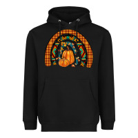 Black fall pumpkin rainbow Heavyweight Hoodie - JahusDesignShop