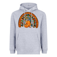 Fall Pumpkin Rainbow Heavyweight Hoodie | Teevron