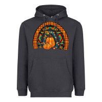 Smoke fall pumpkin rainbow Heavyweight Hoodie - JahusDesignShop