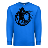 True Royal goku super saiyan ultra dragon Premium Sweatshirt - DesigneFamous