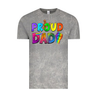 Cloud Rock Western Proud Dad Vintage Tee - BundleAndBundleShop