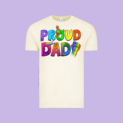 Western Proud Dad Vintage Tee Designed By Bundleandbundleshop