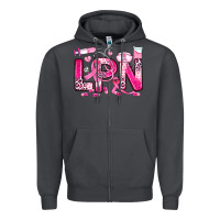 Smoke breast cancer lpn licensed practical nurse Zipper Hoodie - JahusDesignShop
