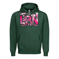 Sports Green breast cancer lpn licensed practical nurse Zipper Hoodie - JahusDesignShop
