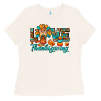 Bone Love Thanksgiving Gobble And Frappe Ladies Tee - FaDigitalArtStudio