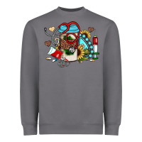 Storm Christmas sunflower gemstone nurse Heavyweight Sweatshirt - JahusDesignShop