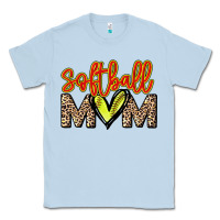 Dusty Blue Softball mom mother's day Classic Tee - HowdyJamesFarm