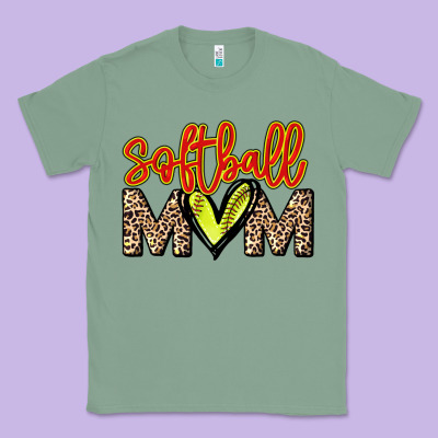 Softball Mom Mother's Day Classic Tee Designed By Howdyjamesfarm