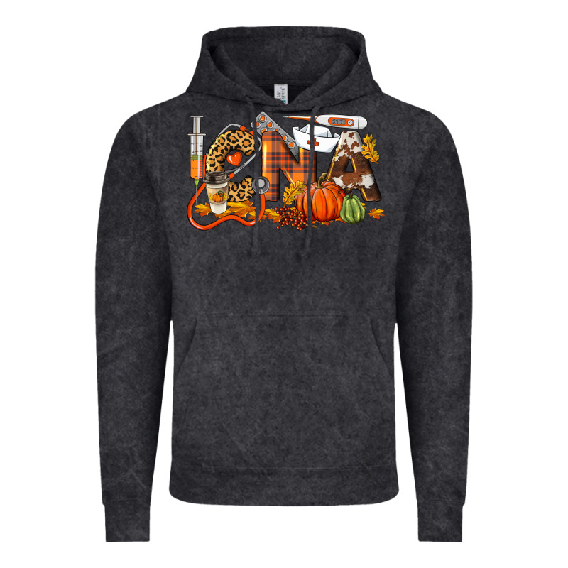 Fall Cna Certified Nursing Assistant Vintage Hoodie by LillyAllenDesigns | Teevron