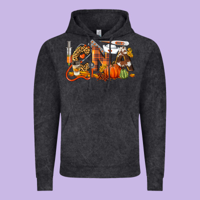 Fall Cna Certified Nursing Assistant Vintage Hoodie Designed By Lillyallendesigns